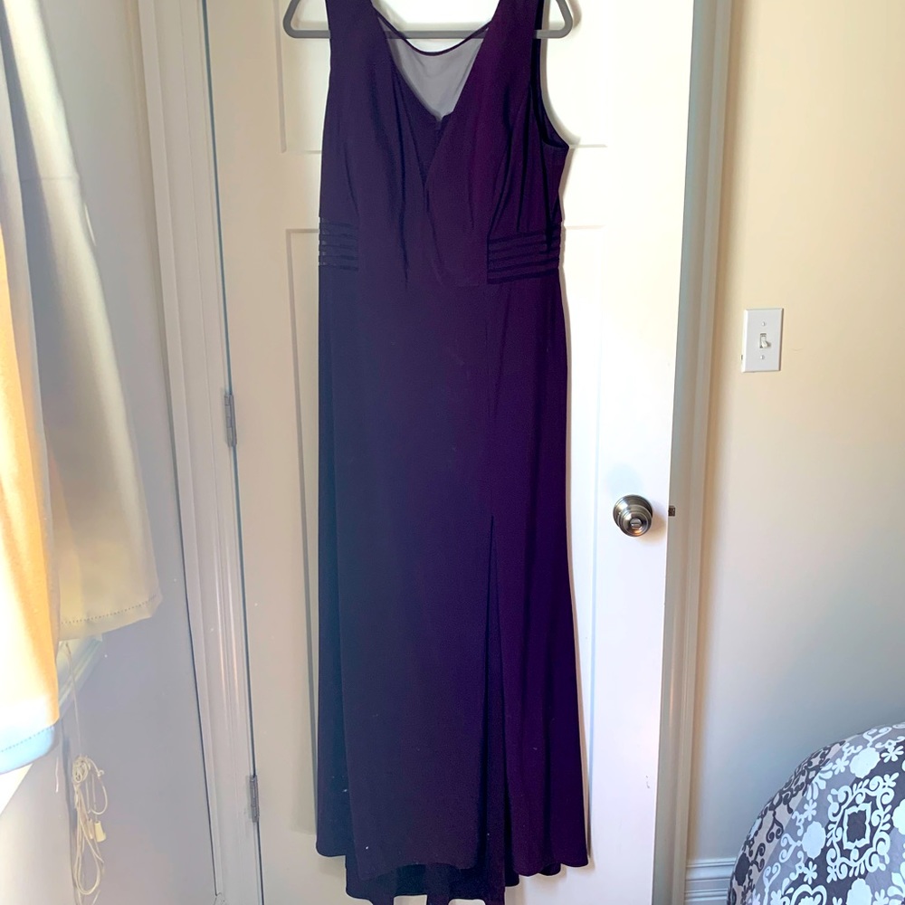 Gorgeous Eggplant gown